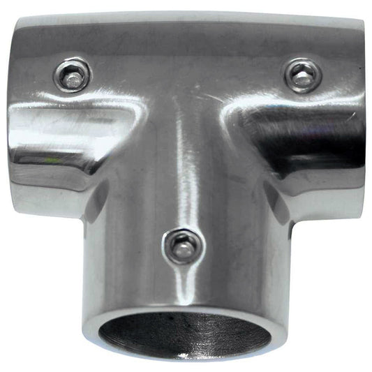 Suncoast Marine and Auto offers Whitecap " O.D. 90 Degree SS Tee Fitting [6043C]