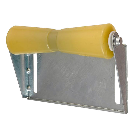 Suncoast Marine and Auto offers C.E. Smith Panel Bracket Assembly 12" Keel Roller - Yellow TPR [10455G]