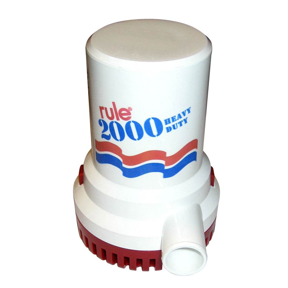 Suncoast Marine and Auto offers Rule 2000 G.P.H. Non-Automatic Bilge Pump - 24V [12]