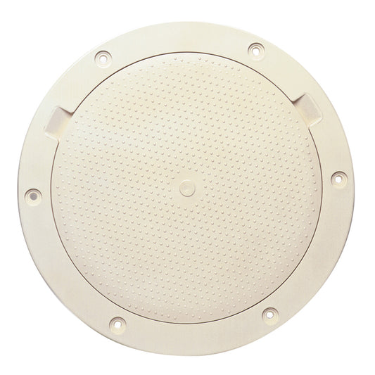 Suncoast Marine and Auto offers Beckson 8" Non-Skid Pry-Out Deck Plate - Beige [DP83-N]