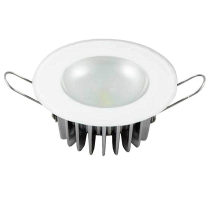 Suncoast Marine and Auto offers Lumitec Mirage - Flush Mount Down Light - Glass Finish/No Bezel - Warm White Dimming [113199]