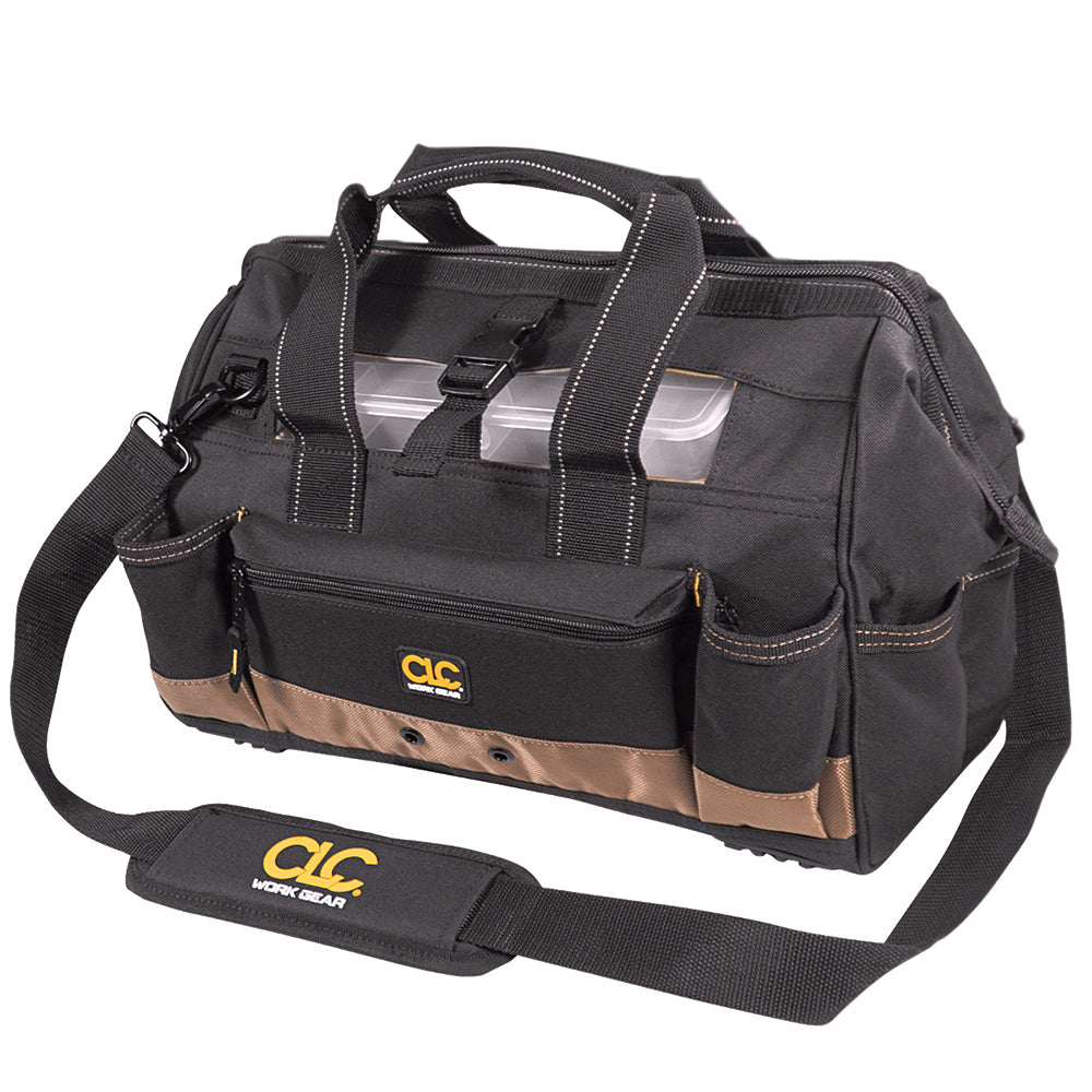 Suncoast Marine and Auto offers CLC 1534 Tool Bag w/Top-Side Plastic Parts Tray - 16" [1534]