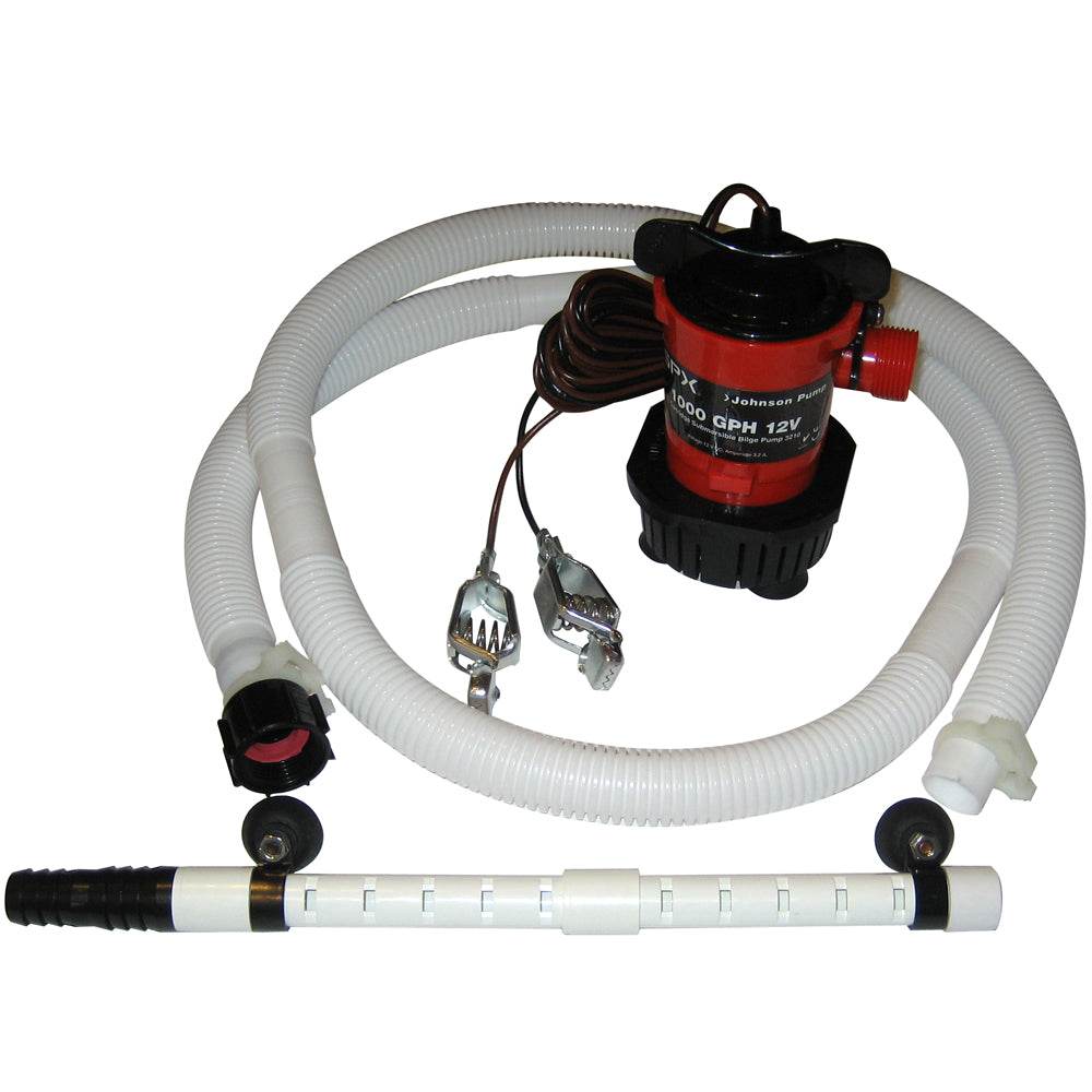 Suncoast Marine and Auto offers Johnson Pump Fishsaver Complete Cartridge Aerator Kit [60000]