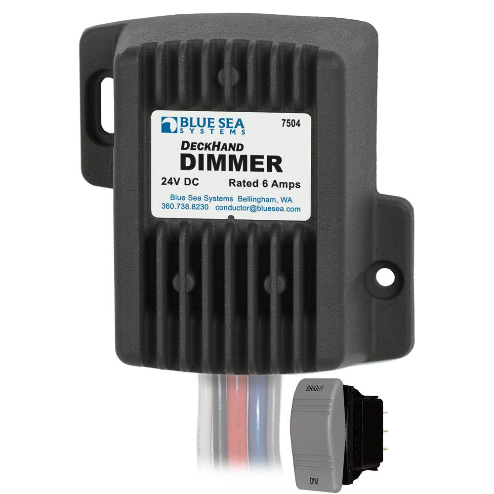 Suncoast Marine and Auto offers Blue Sea 7504 DeckHand Dimmer - 6 Amp/24V [7504]