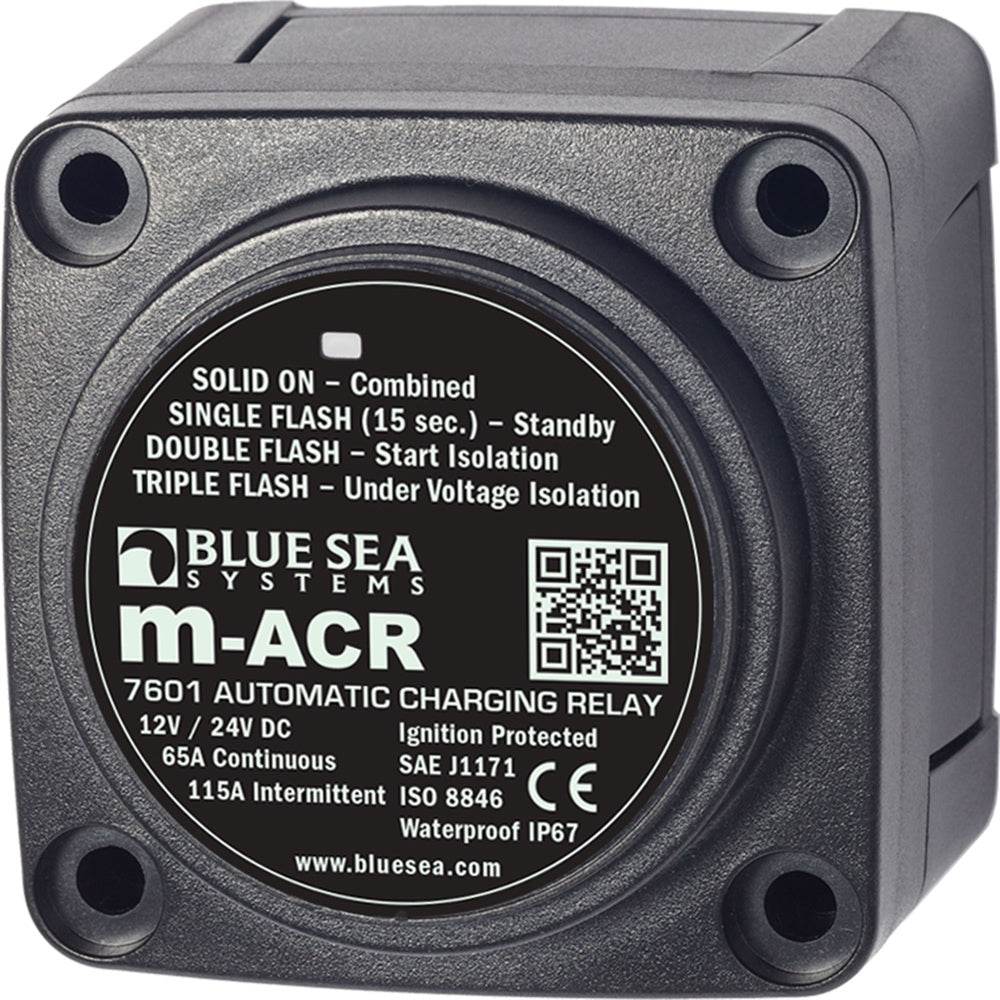 Suncoast Marine and Auto offers Blue Sea 7601 DC Mini ACR Automatic Charging Relay - 65 Amp [7601]