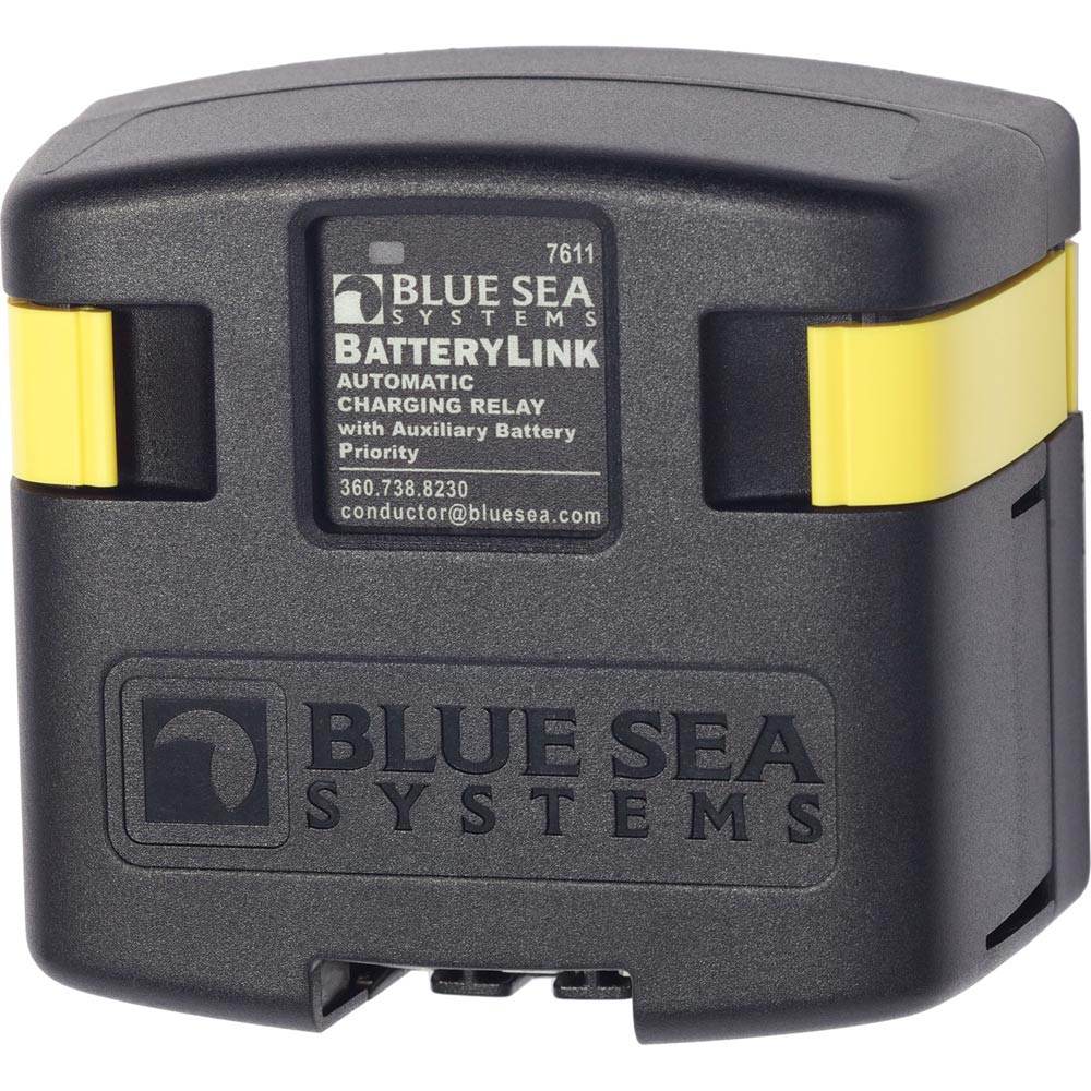 Suncoast Marine and Auto offers Blue Sea 7611 DC BatteryLink Automatic Charging Relay - 120 Amp w/Auxiliary Battery Charging [7611]