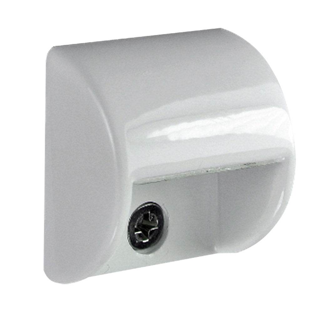 Suncoast Marine and Auto offers Lumitec Andros - Courtesy Light - White Powder Coat Finish - Blue Non-Dimming [101047]