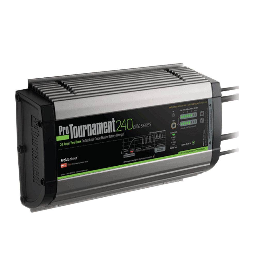 Suncoast Marine and Auto offers ProMariner ProTournament 240 elite Dual Charger - 24 Amp, 2 Bank [52024]