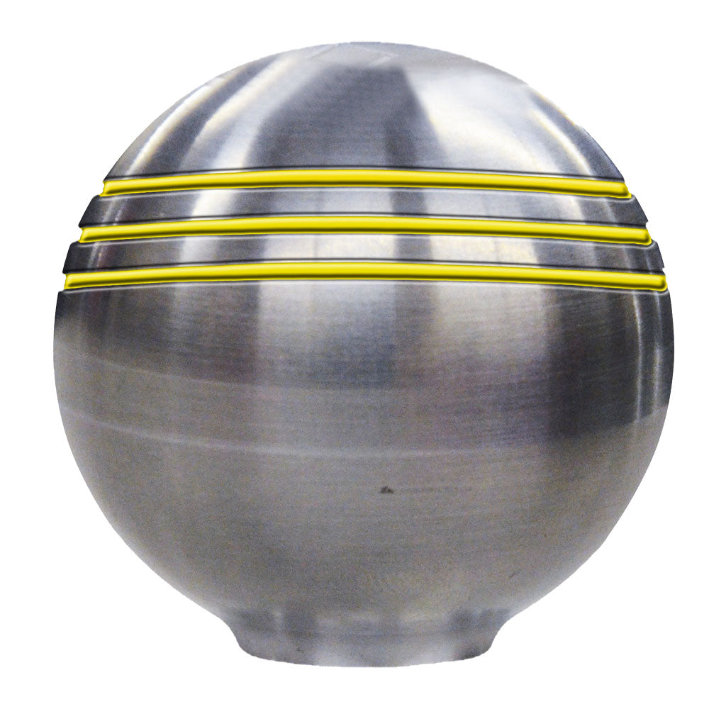 Suncoast Marine and Auto offers Schmitt Marine Throttle Knob - 1-7/8" - Gold Grooves [50048]