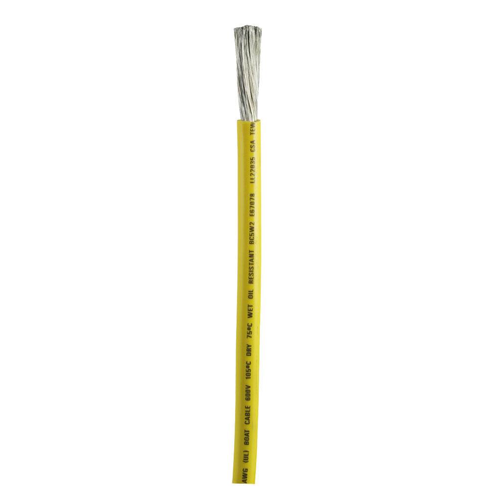 Suncoast Marine and Auto offers Ancor Yellow 2 AWG Battery Cable - Sold By The Foot [1149-FT]