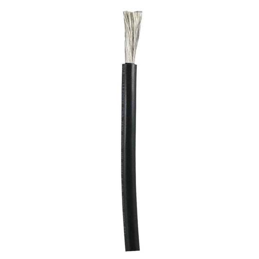 Suncoast Marine and Auto offers Ancor Black 1 AWG Battery Cable - Sold By The Foot [1150-FT]