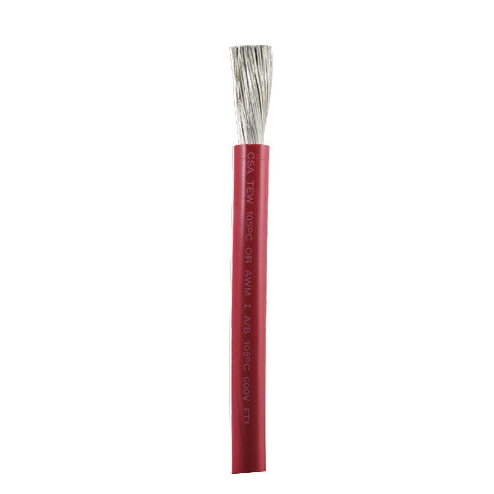 Suncoast Marine and Auto offers Ancor Red 1/0 AWG Battery Cable - Sold By The Foot [1165-FT]