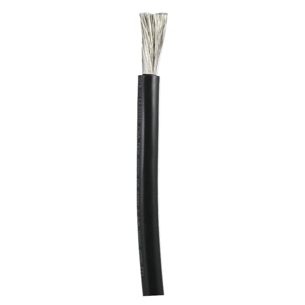 Suncoast Marine and Auto offers Ancor Black 2/0 AWG Battery Cable - Sold By The Foot [1170-FT]