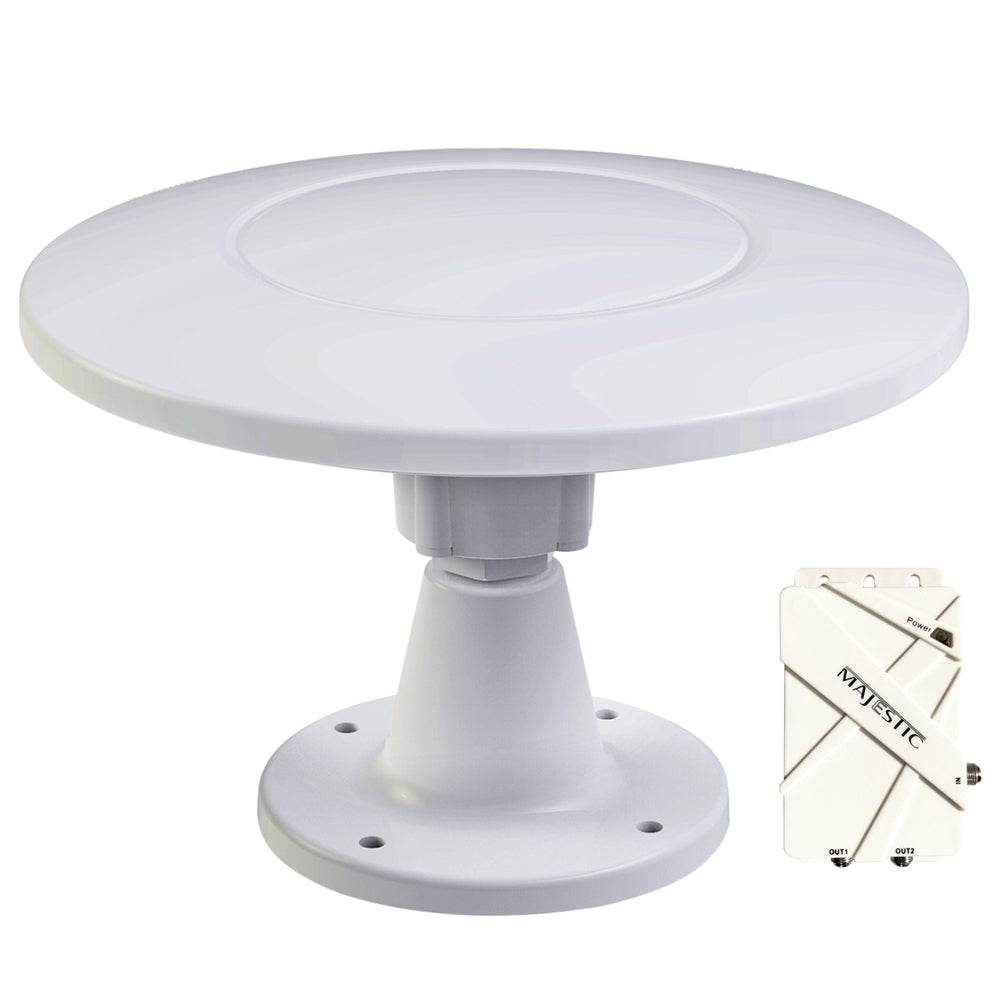 Suncoast Marine and Auto offers Majestic UFO X Ultra High Gain 30dB Digital TV Antenna - 12V [UFO X]