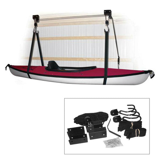 Suncoast Marine and Auto offers Attwood Kayak Hoist System - Black [11953-4]