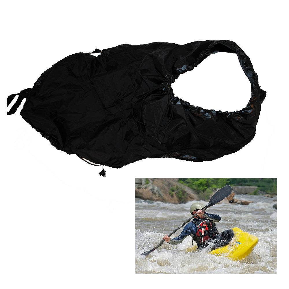 Suncoast Marine and Auto offers Attwood Universal Fit Kayak Spray Skirt - Black [11776-5]