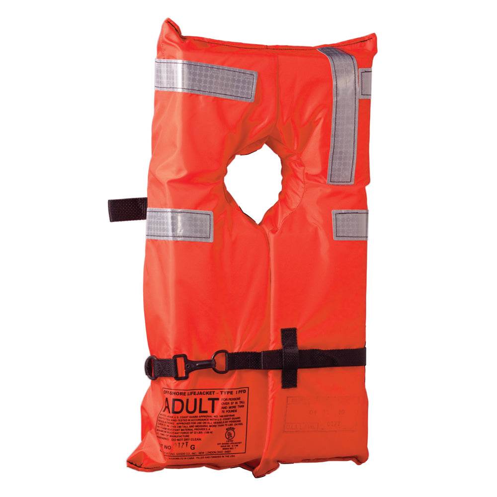 Suncoast Marine and Auto offers Kent Type I Collar Style Life Jacket - Adult Universal [100100-200-004-12]