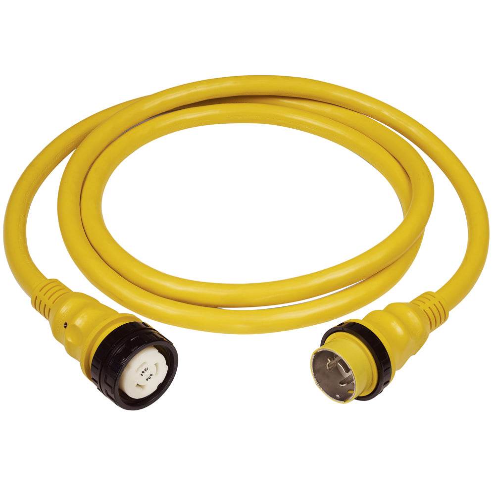 Suncoast Marine and Auto offers Marinco 50A 125V Shore Power Cable - 50' - Yellow [6153SPP]