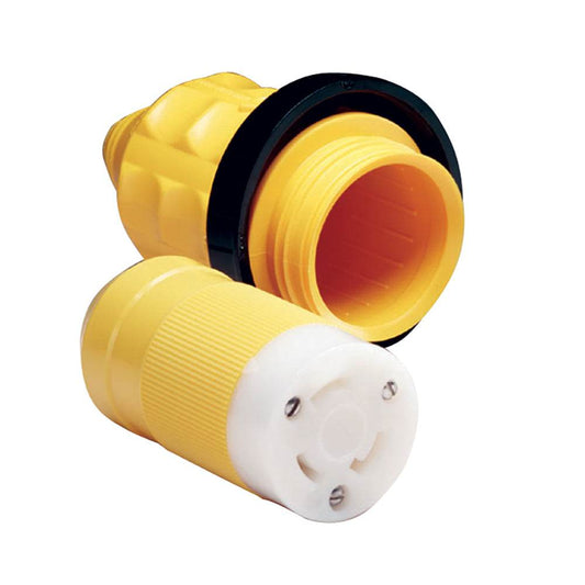 Suncoast Marine and Auto offers Marinco 305CRCN.VPK 30A Female Connector w/Cover & Rings [305CRCN.VPK]