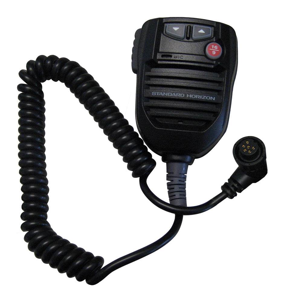 Suncoast Marine and Auto offers Standard Horizon Replacement VHF MIC f/GX5500S & GX5500SM - Black [CB3961001]