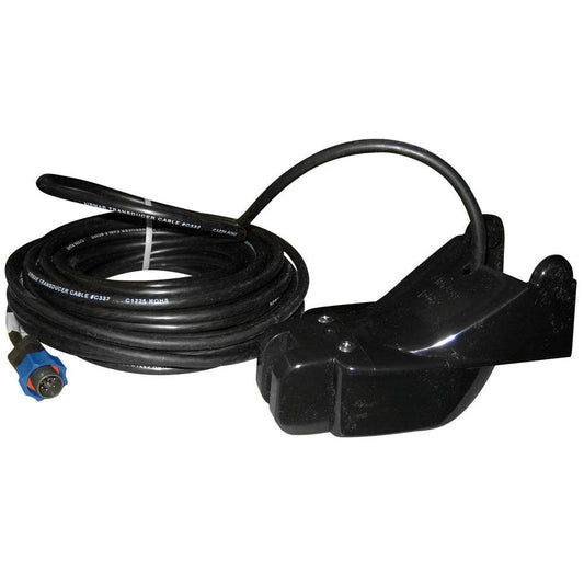 Suncoast Marine and Auto offers Lowrance P66-BL Transom Mount Triducer Multisensor Blue Connector [P66-BL]