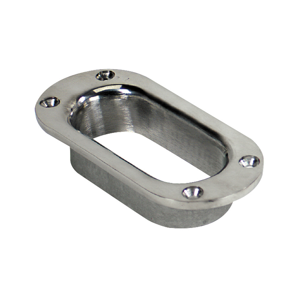 Suncoast Marine and Auto offers Whitecap Hawse Pipe - 316 Stainless Steel - 1-1/2" x 3-3/4" [6223C]