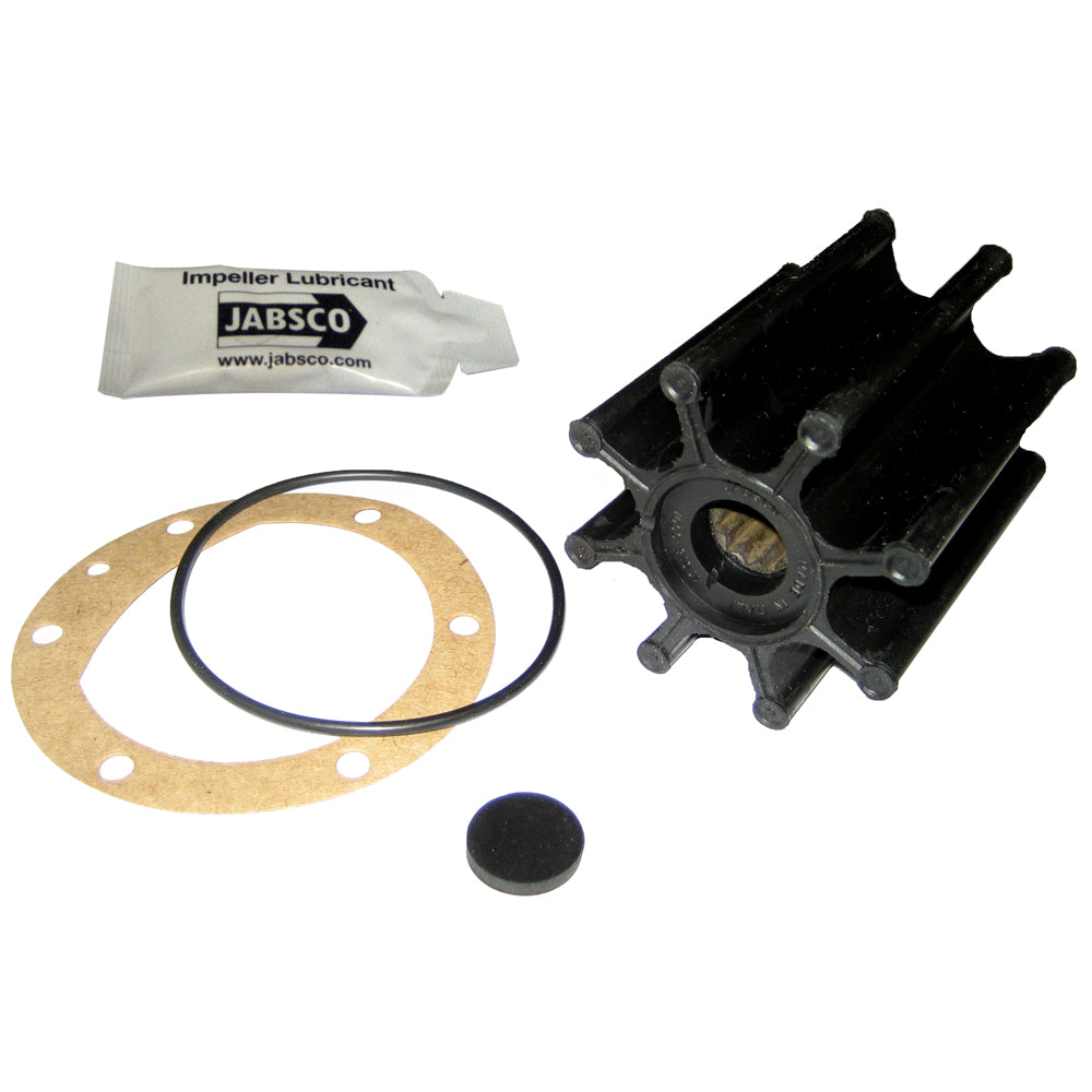 Suncoast Marine and Auto offers Jabsco Impeller Kit - 8 Blade - Neoprene - 2-9/16" Diameter x 3" W, 5/8" Shaft Diameter [17018-0001-P]