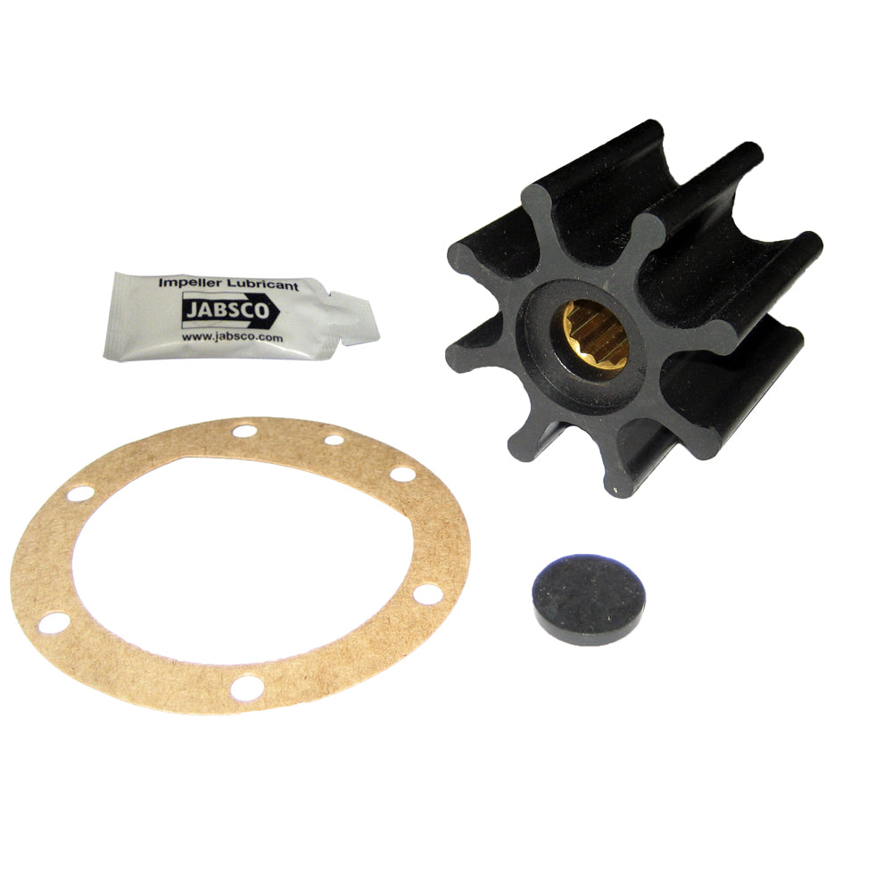 Suncoast Marine and Auto offers Jabsco Impeller Kit - 8 Blade - Nitrile - 2-9/16" Diameter - Spline Drive [920-0003-P]