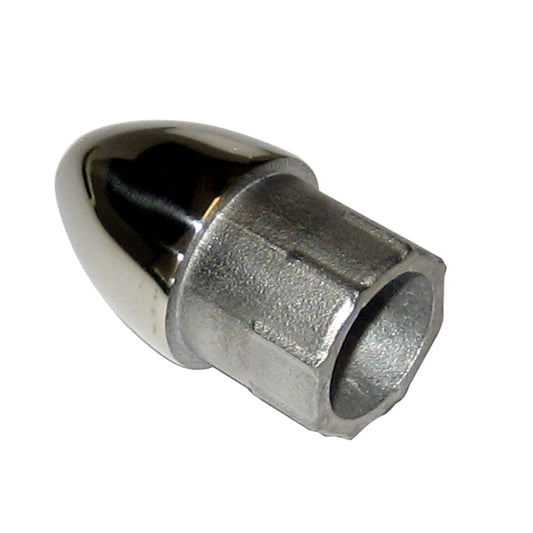 Suncoast Marine and Auto offers Whitecap Bullet End - 316 Stainless Steel - 7/8" Tube O.D. [6229C]