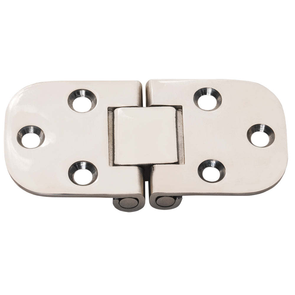 Suncoast Marine and Auto offers Whitecap Flush Mount 2-Pin Hinge - 304 Stainless Steel - 3" x 1-1/2" [S-3700]