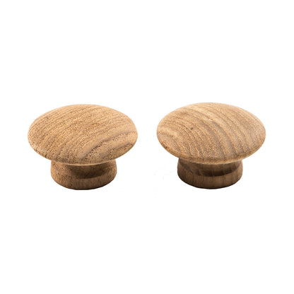 Suncoast Marine and Auto offers Whitecap Teak Round Drawer Knob - 2" - 2 Pack [60120-A]