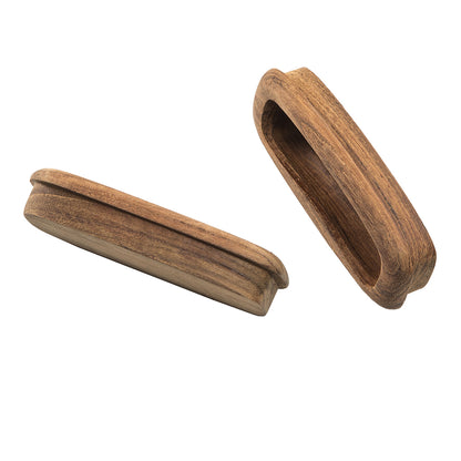 Suncoast Marine and Auto offers Whitecap Teak Rectangular Drawer Pull - 3-1/4"L - 2 Pack [60135-A]