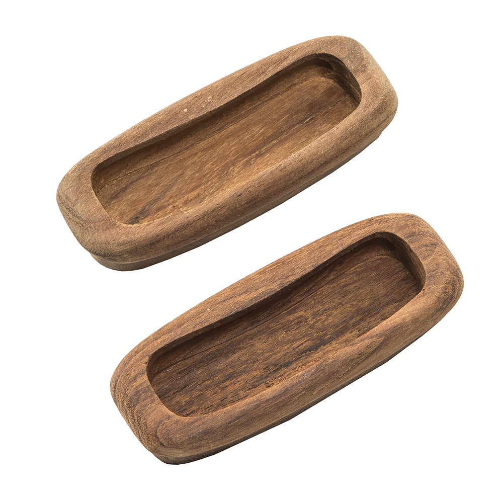 Suncoast Marine and Auto offers Whitecap Teak Rectangular Drawer Pull - 3-1/4"L - 2 Pack [60135-A]