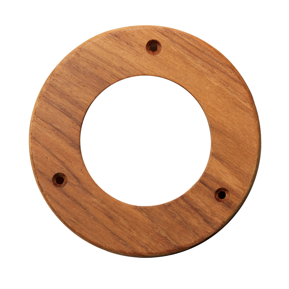 Suncoast Marine and Auto offers Whitecap Teak Trim Ring - 4" Inner Diameter Opening [61974]