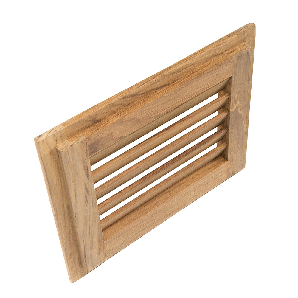 Suncoast Marine and Auto offers Whitecap Teak Louvered Insert - 7-1/2" x 9-1/8" x 3/4" [60712]