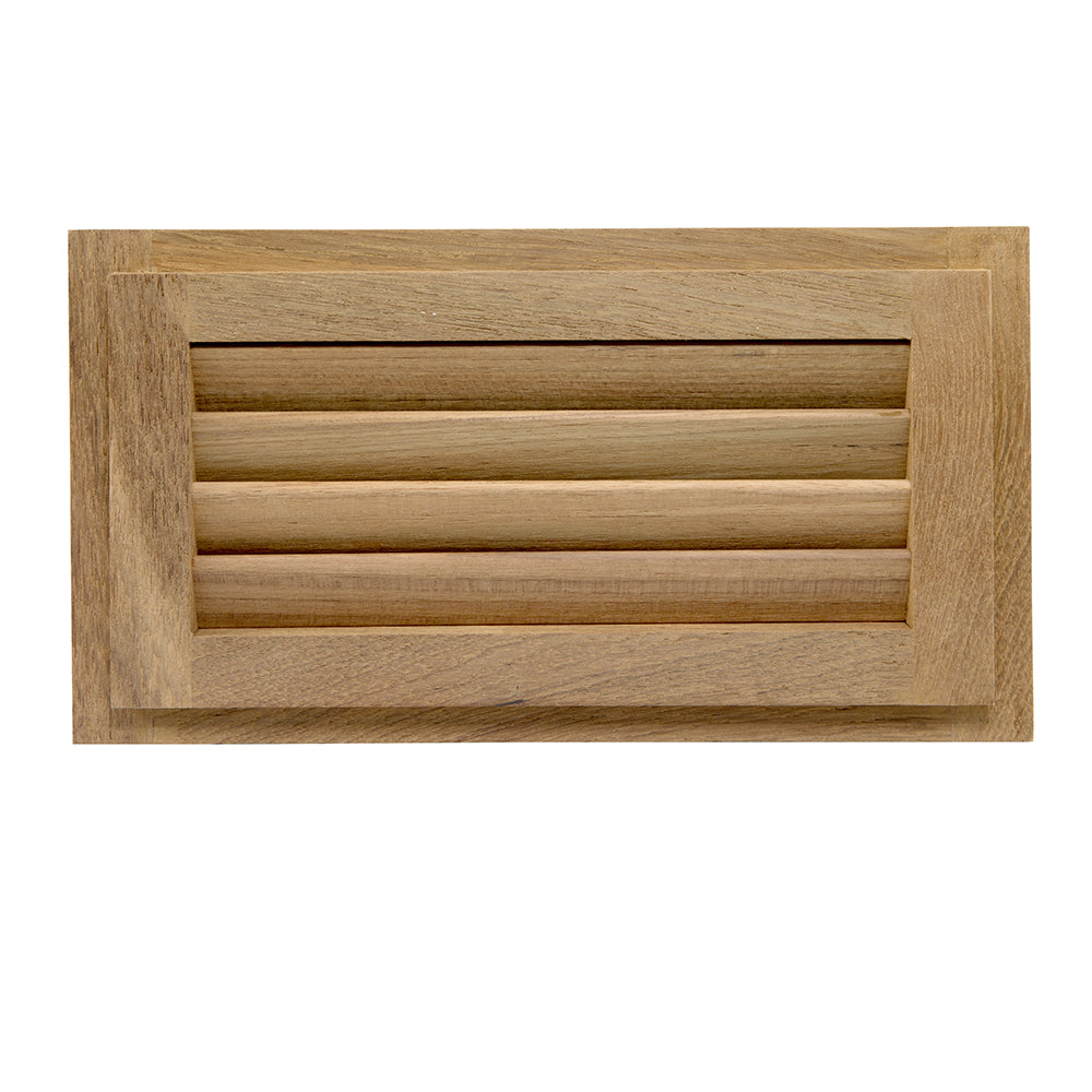 Suncoast Marine and Auto offers Whitecap Teak Louvered Insert - 6-3/8" x 11-3/16" x 3/4" [60714]