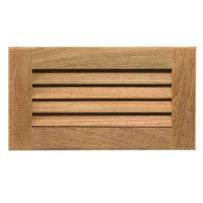 Suncoast Marine and Auto offers Whitecap Teak Louvered Insert - 6-3/8" x 11-3/16" x 3/4" [60714]