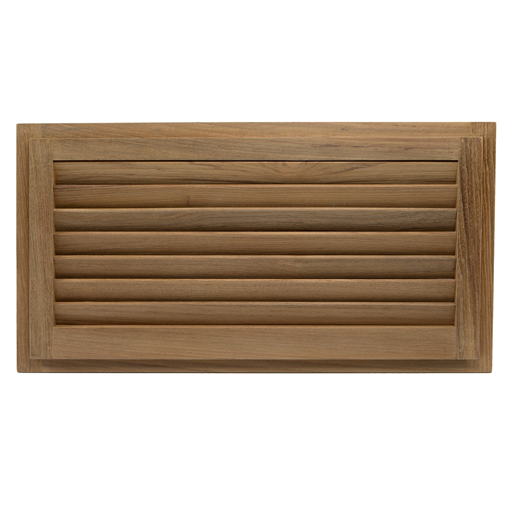 Suncoast Marine and Auto offers Whitecap Teak Louvered Insert - 9-3/8" x 18" x 3/4" [60716]