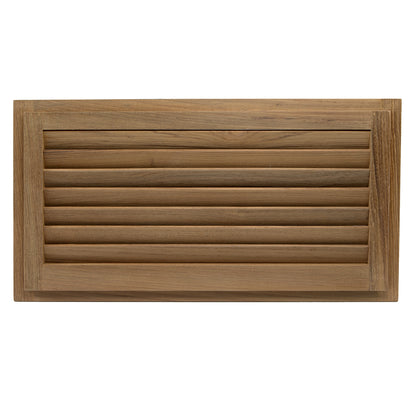 Suncoast Marine and Auto offers Whitecap Teak Louvered Insert - 9-3/8" x 18" x 3/4" [60716]