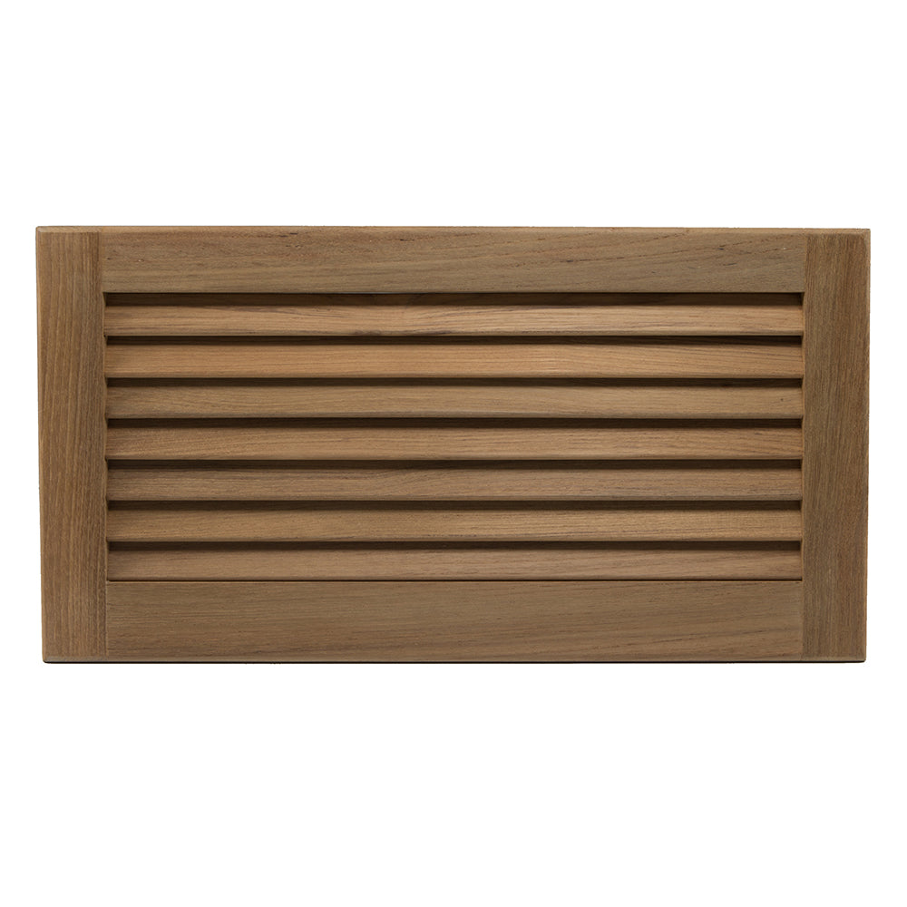 Suncoast Marine and Auto offers Whitecap Teak Louvered Insert - 9-3/8" x 18" x 3/4" [60716]