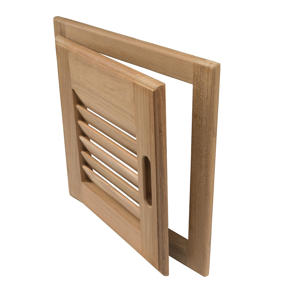 Suncoast Marine and Auto offers Whitecap Teak Louvered Door & Frame - Right Hand - 12" x 12" [60720]