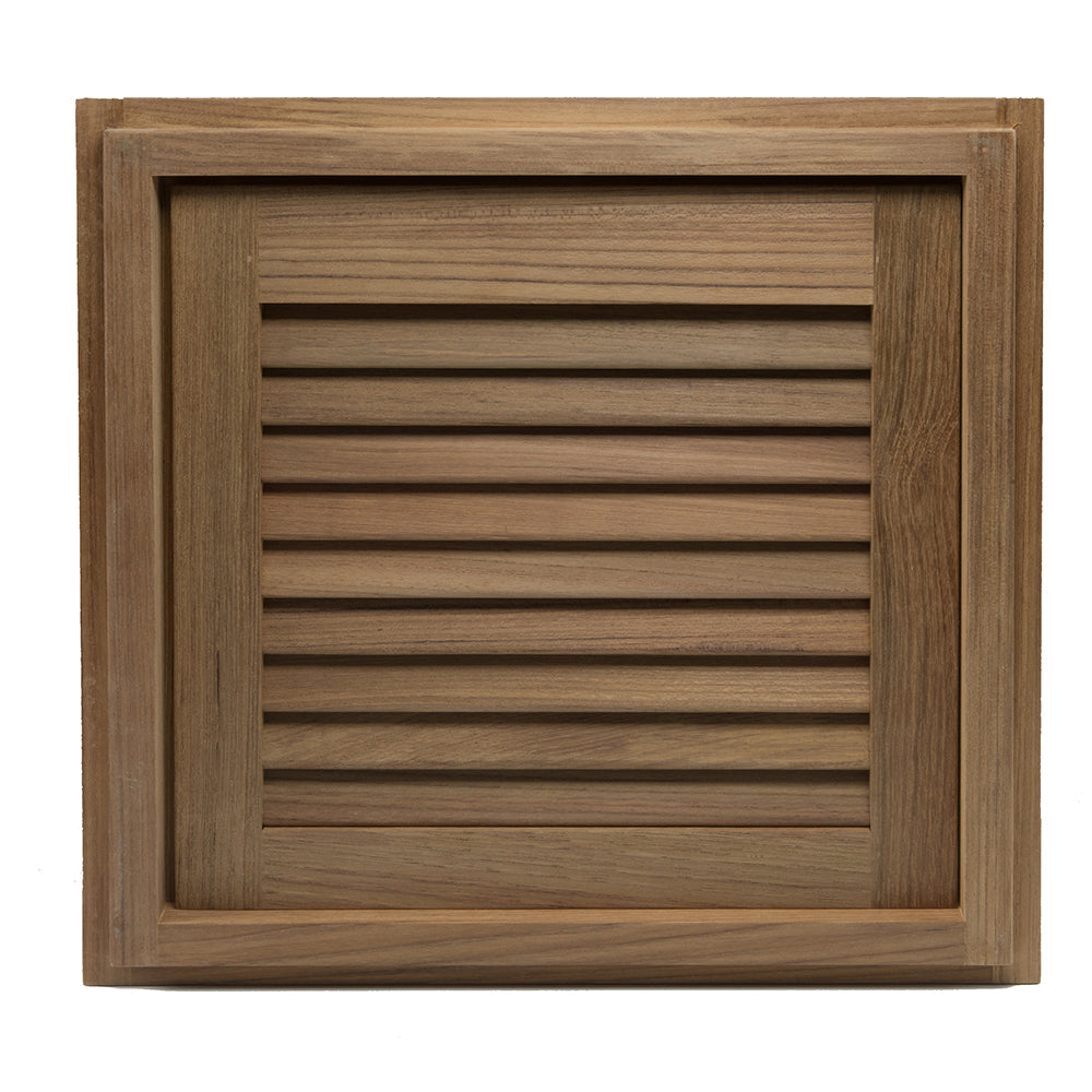 Suncoast Marine and Auto offers Whitecap Teak Louvered Door & Frame - Right Hand - 15" x 15" [60722]