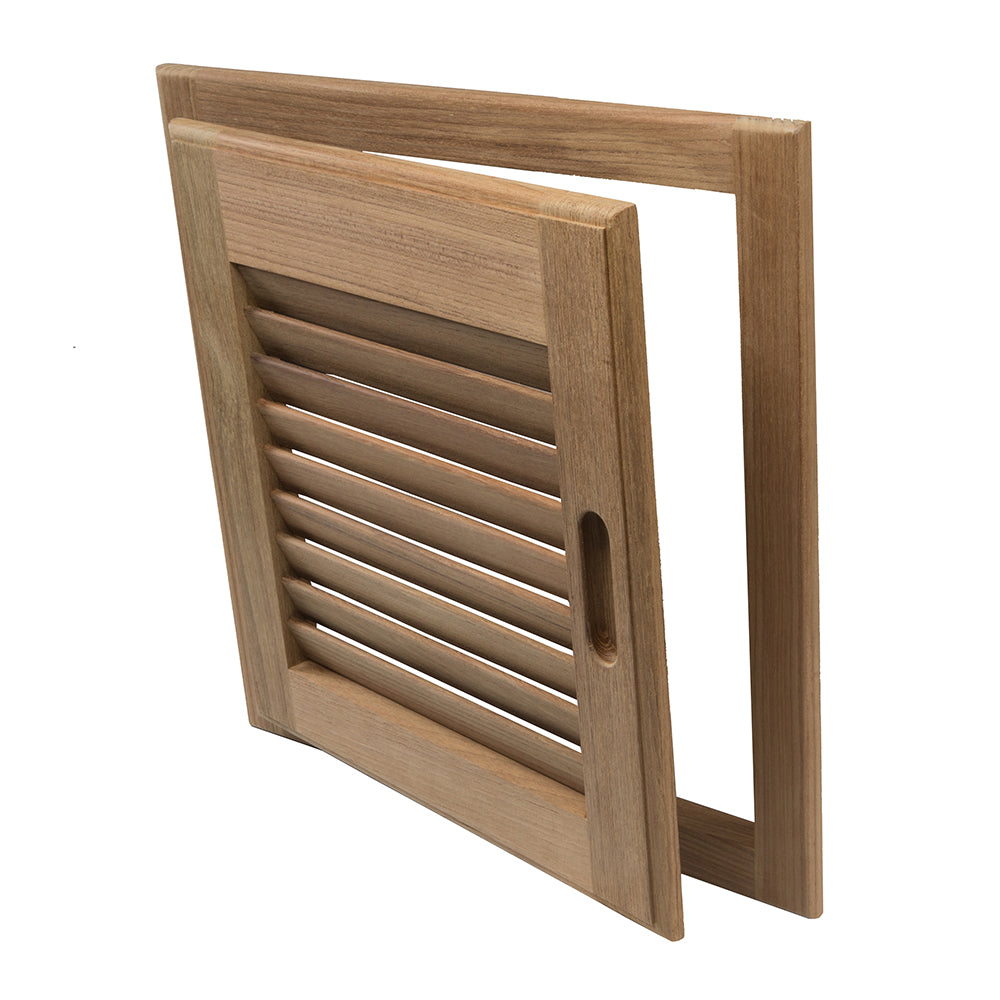 Suncoast Marine and Auto offers Whitecap Teak Louvered Door & Frame - Right Hand - 15" x 15" [60722]