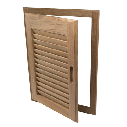 Suncoast Marine and Auto offers Whitecap Teak Louvered Door & Frame - Right Hand - 15" x 20" [60724]