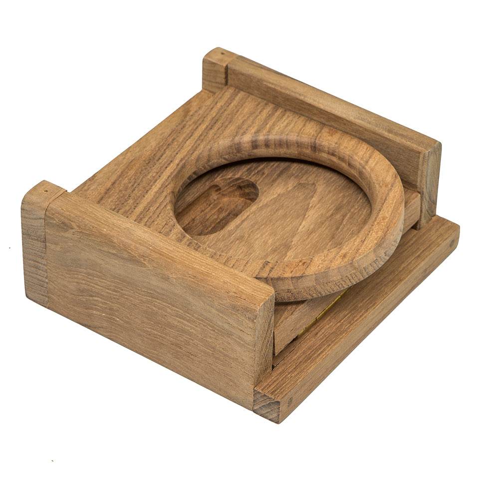 Suncoast Marine and Auto offers Whitecap Teak Folding Drink Holder [62601]