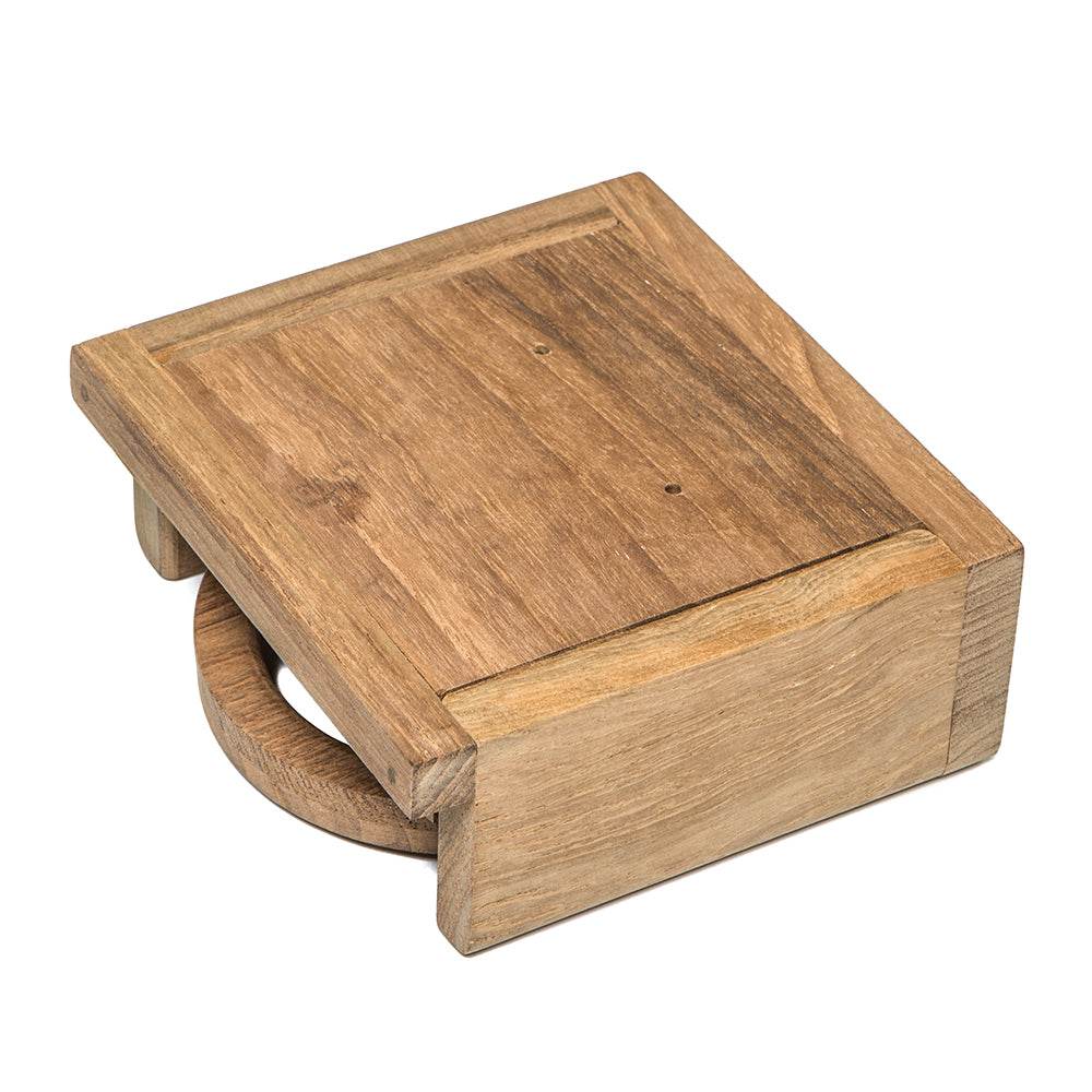 Suncoast Marine and Auto offers Whitecap Teak Folding Drink Holder [62601]