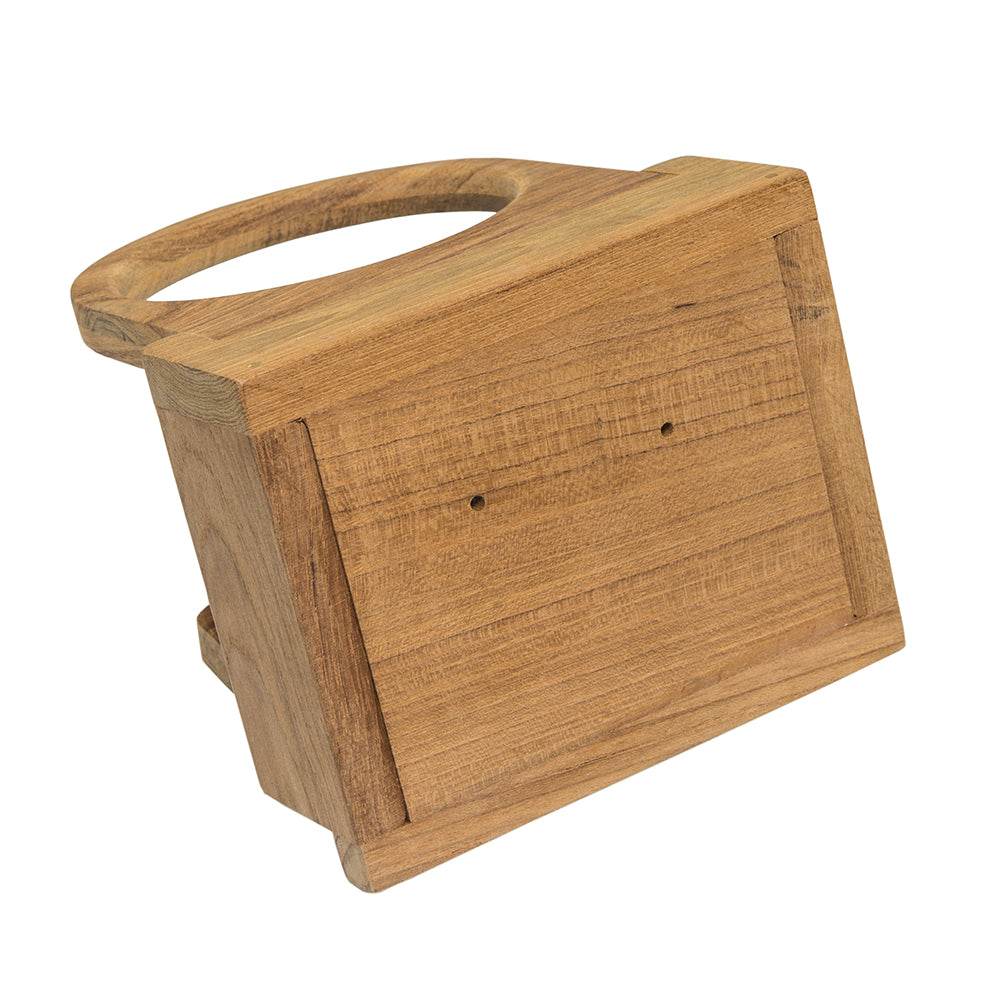 Suncoast Marine and Auto offers Whitecap Teak Folding Insulated Drink Holder [62602]