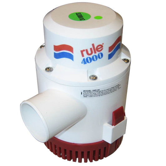 Suncoast Marine and Auto offers Rule 4000 Non-Automatic Bilge Pump - 24V [56D-24]