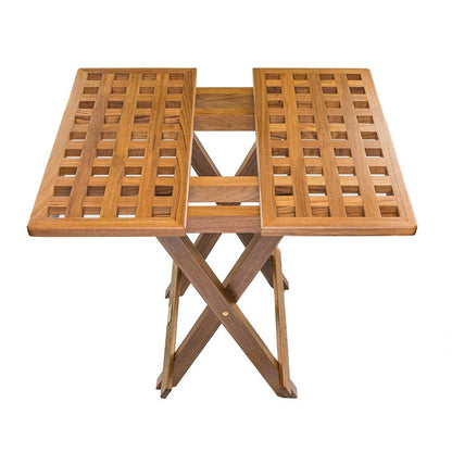 Suncoast Marine and Auto offers Whitecap Teak Grate Top Fold-Away Table [60030]