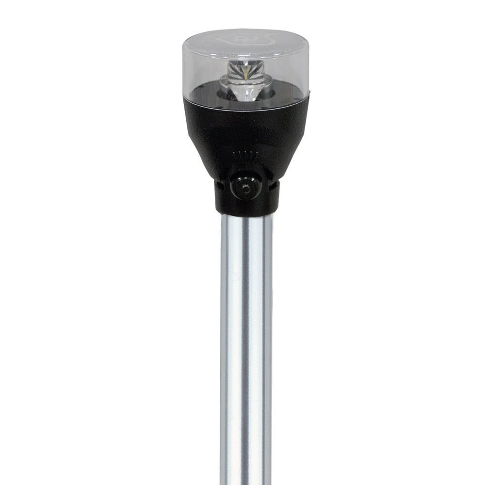 Suncoast Marine and Auto offers Attwood LED Articulating All Around Light - 24" Pole [5530-24A7]